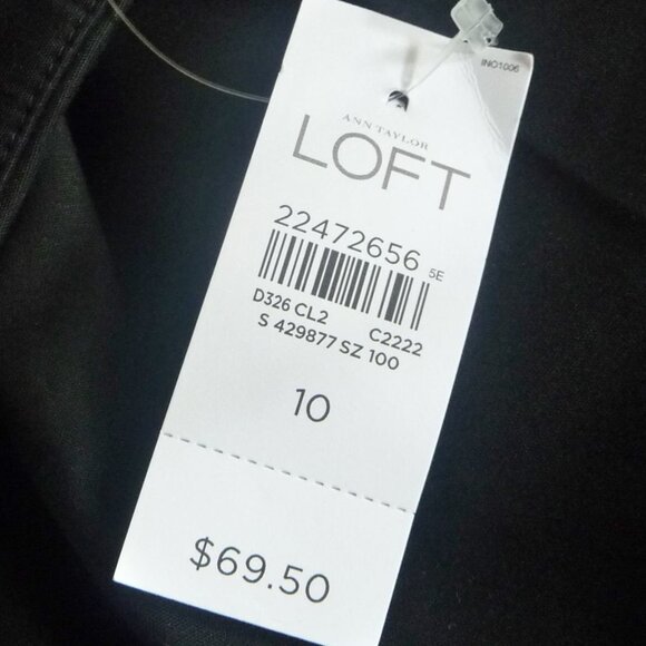 LOFT SIZE 10 RIVIERA PANT CROPPED JULIE FIT - Picture 5 of 10